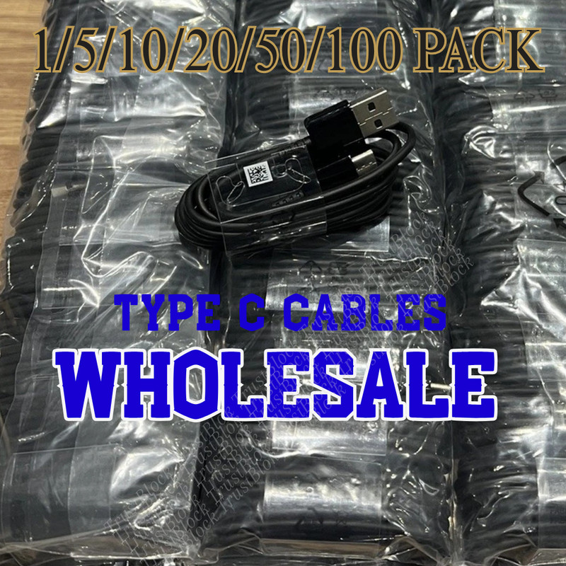 Wholesale USB A to USB C Cable Data Cord Type C for iPhone 17 15 Samsung Galaxy