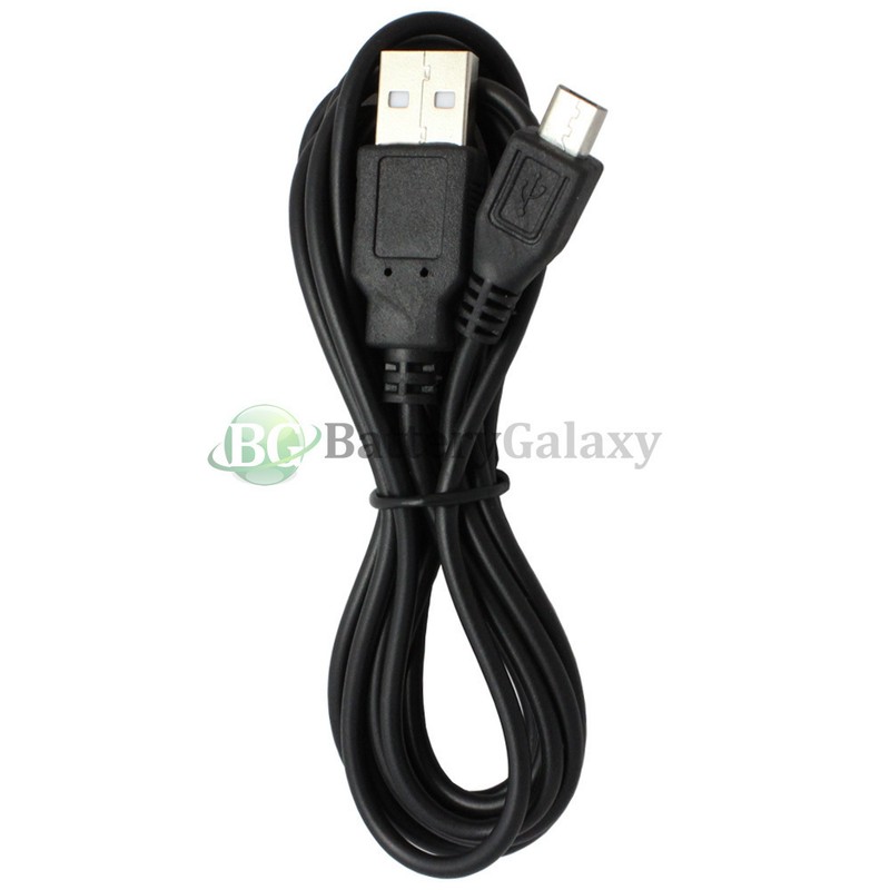 6FT Micro USB Battery Charger Cable Cord for Phone Samsung Rugby 4 / LG G2 G3 G4