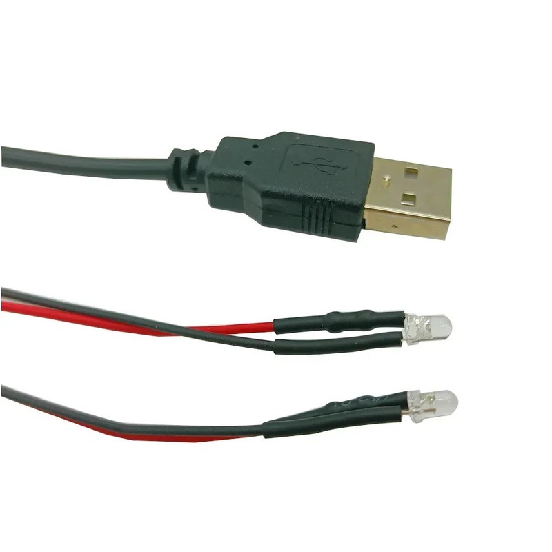 USB LED light group, light source, 3MM, 5MM, 8MM, 10MM, white red, green, blue, gallery