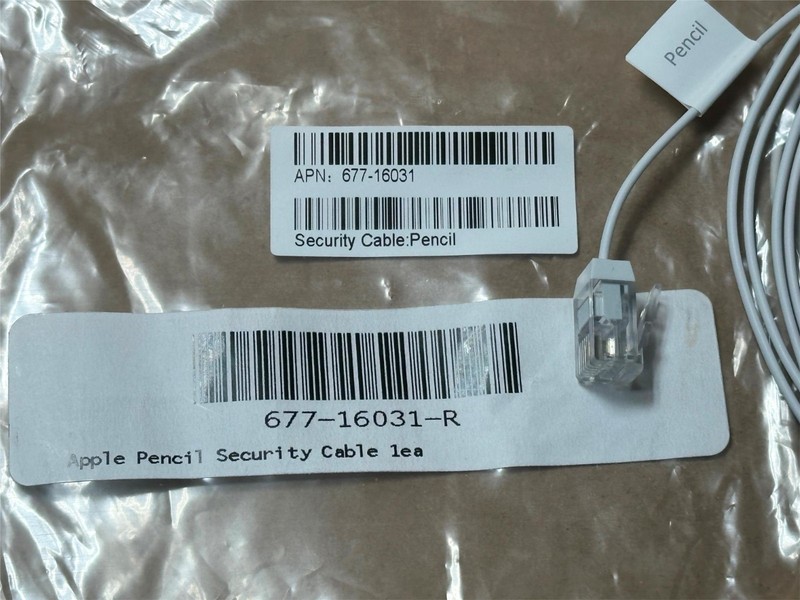 New Genuine Apple Pencil Security Cable to RJ11RJ22 Registered Jack Anti-Theft gallery