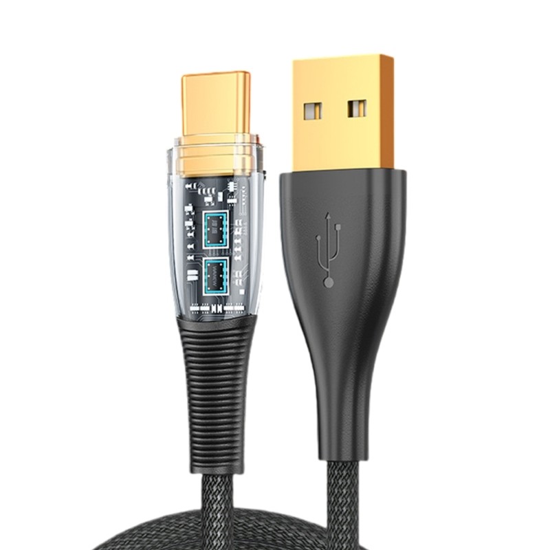 Efficient Type C Charging Cable 100W Charging Cord Aluminum for Smarphones gallery