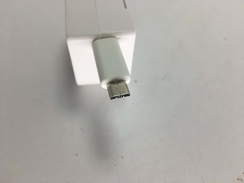 North Retractable micro usb Pod Cable Management for samsung lg htc nokia White gallery