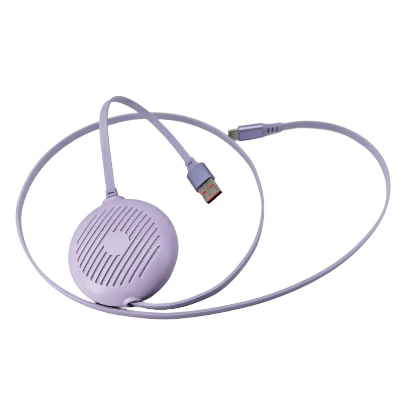 Single Side Retracting USB C To USB A 60W Fast Charging Cable For Phones Tablets