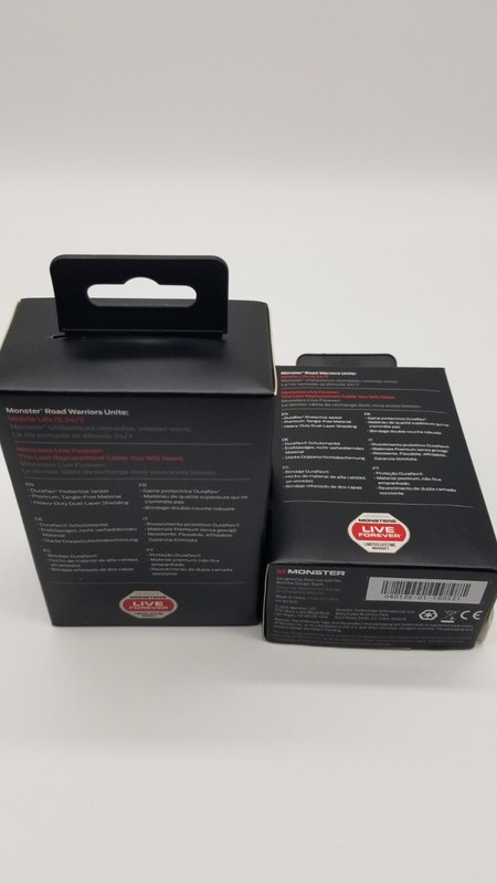 Monster Mobile Cable High Performance USB A - Micro USB Black .5ft 6", 2-pack gallery