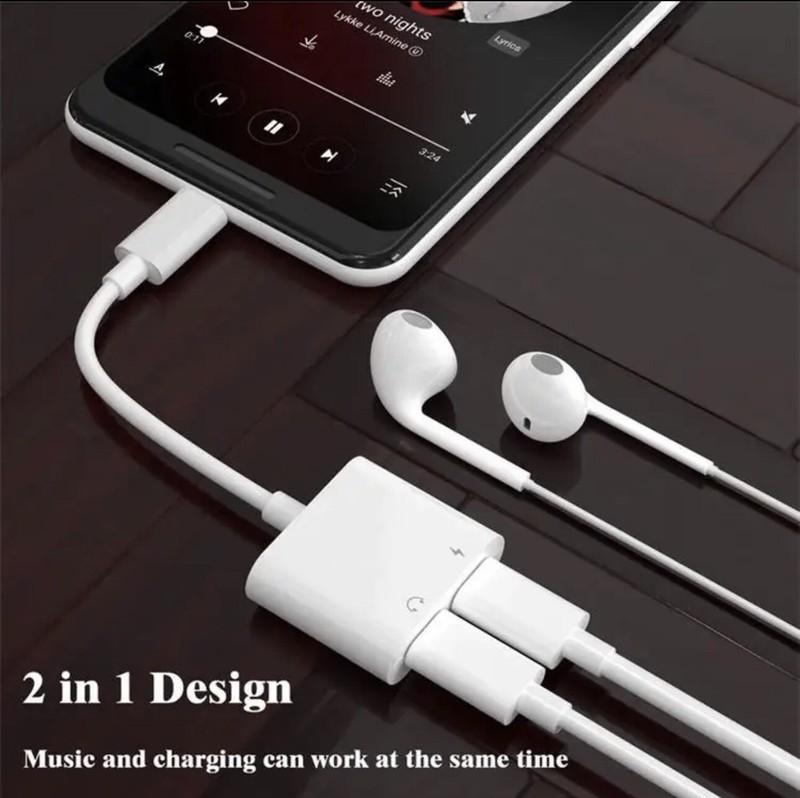 iPhone 15/MacBook Adapter Charging+Headphone Port gallery
