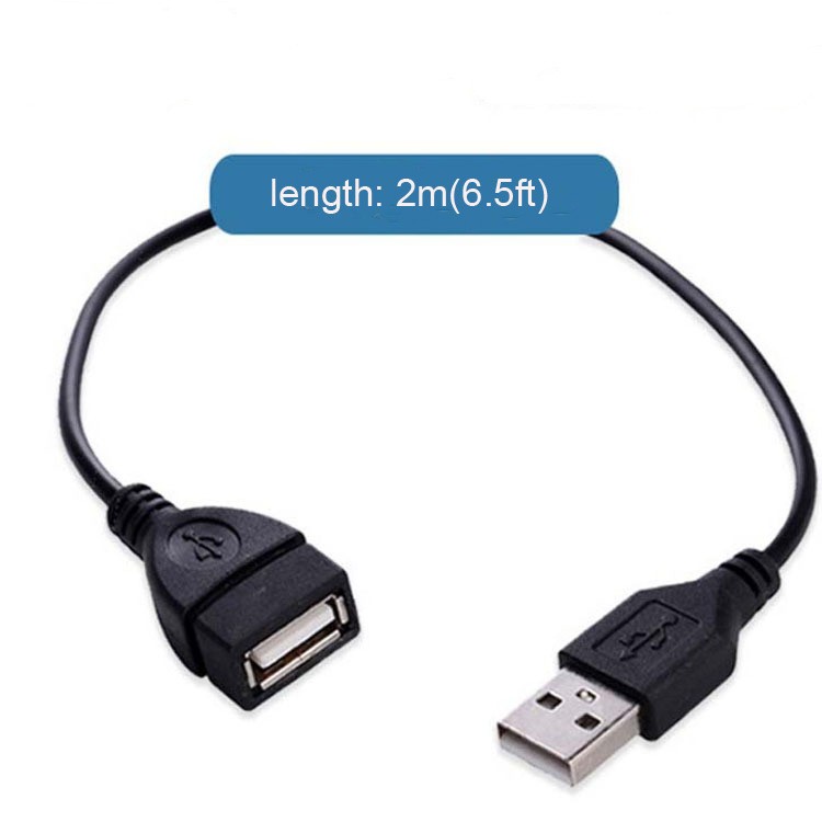 1.5M/2M/1m USB 2.0 A Male Plug To A Female Jack Extension Leads Wire Cable gallery