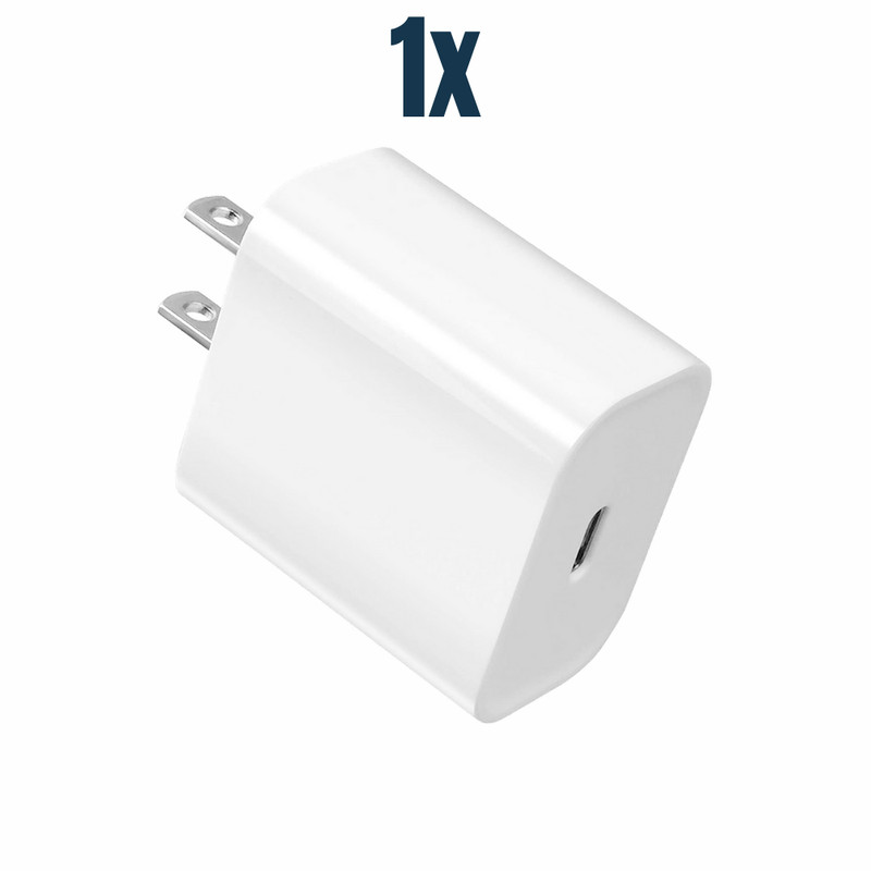 Lot 20W USB C Fast Charger Power Adapter Block for iPhone iPad Android Samsung