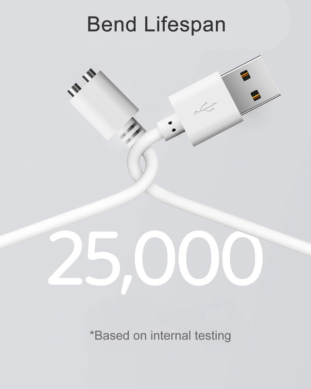 5Mm Magnetic USB DC Charger Cable, 2.7FT Replacement Charging Cord 2PACK gallery