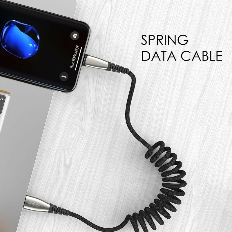 JOYROOM Walker Series S-M391 2.4A Spring Fast Charging Data Cable Micro-USB 1.2M gallery