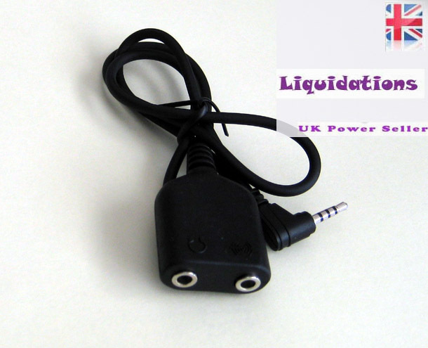 Stereo Splitter 2.5mm TRRS 4 Pole Plug to 3.5 MIC&Headset Earphone Jack Adapter gallery