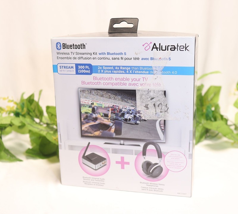 ⭐Aluratek Bluetooth Wireless TV Streaming Kit – Bluetooth 5.0