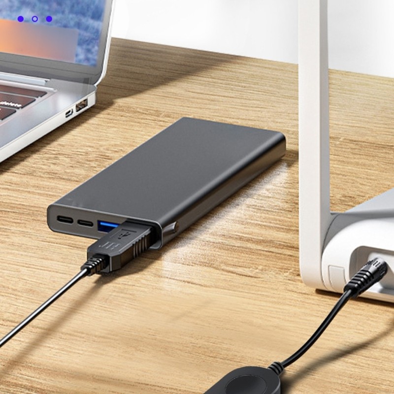 5V to 12V USB C Converters Cable 12W Output 160cm Length For Low Power Devices