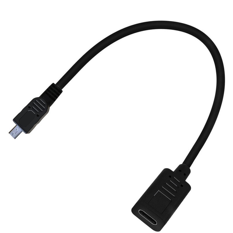 USB Type C 3.1 / Mini / Micro 5 Pin Female to Mini 8 PIN Male Data Power Cable gallery