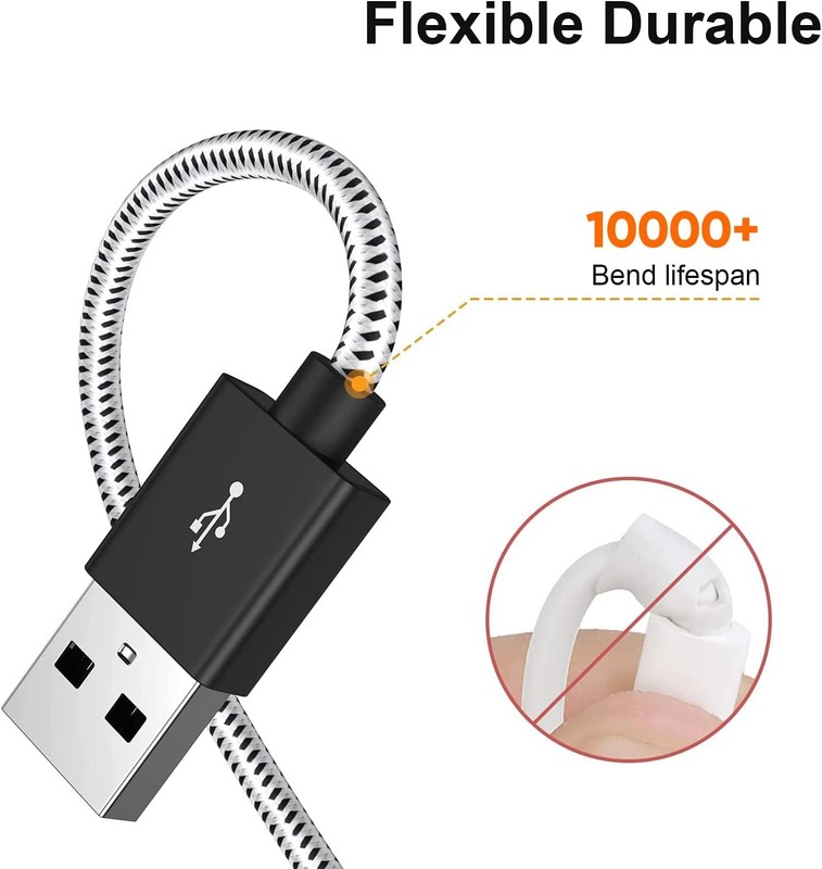 For Samsung Galaxy S23/S24/S25/Plus/Ultra/Edge - 10ft USB Cable Type-C Charger gallery