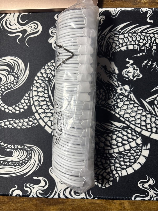 20 Pack USB Type C Cables, White, 3 Feet, Unbranded, Fast Charging