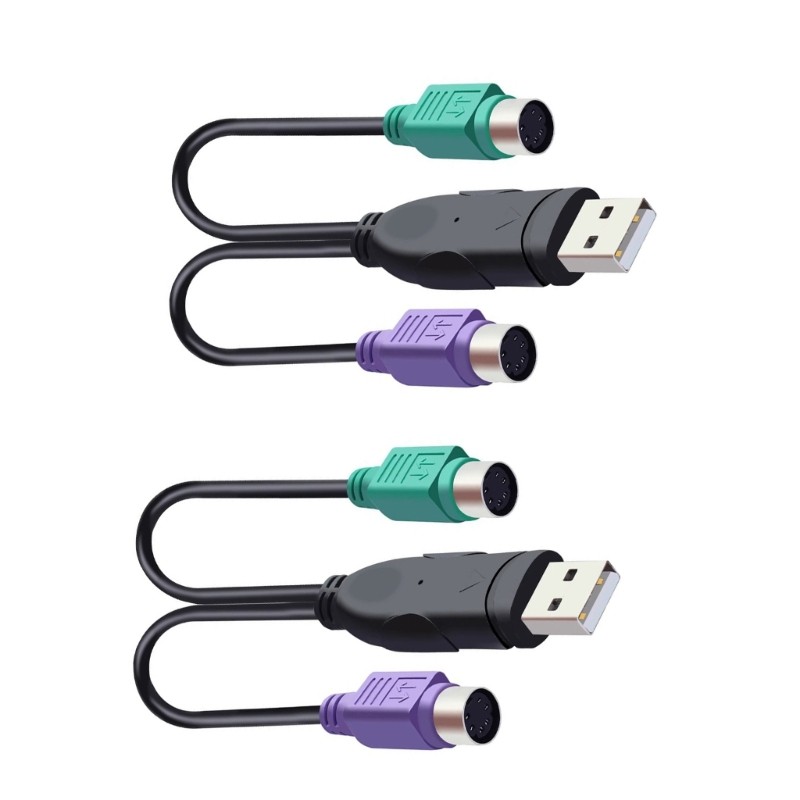 2pcs USB A To Double For 2 Female Adapter Cord For Devices Universal gallery