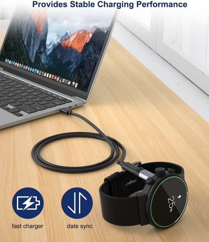Versatile USB C Charger Adapter Set - 4-Pack for Garmin Watches - Easy Charging gallery