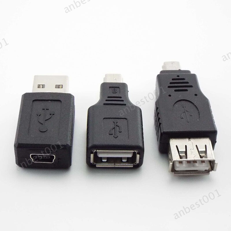 Mini usb b 2.0 A female male 5 pin to USB mini 5pin B A female jack converter gallery
