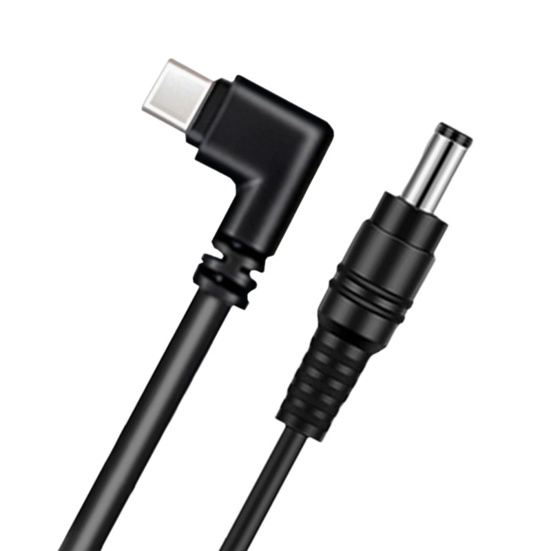 Efficient Type C to DC5.5 Power Adapter Cable Quick Charging for Electronics
