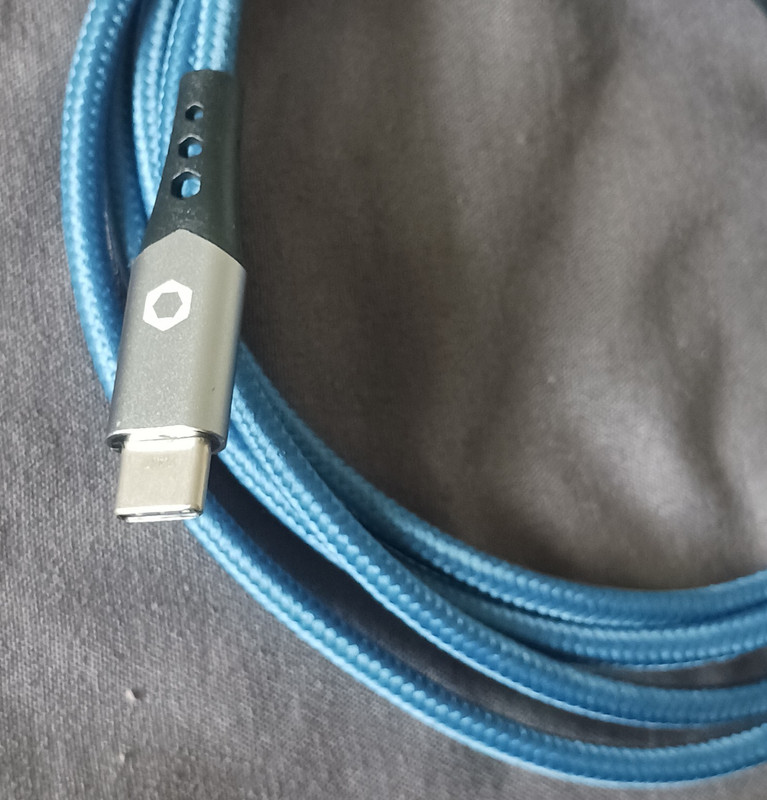 Celltronix Titanium 6ft USB Cable Fast Charging Micro USB USB-C Blue gallery