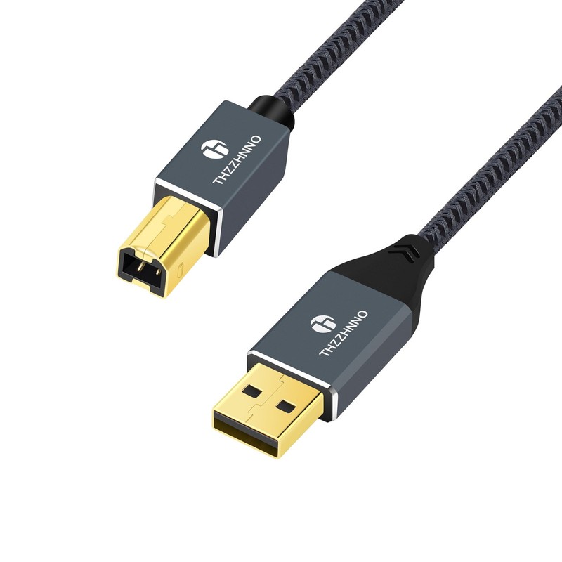 USB Printer Cable 15FT, USB A to USB B Cable, USB 2.0 Type A Male to B Male S... gallery
