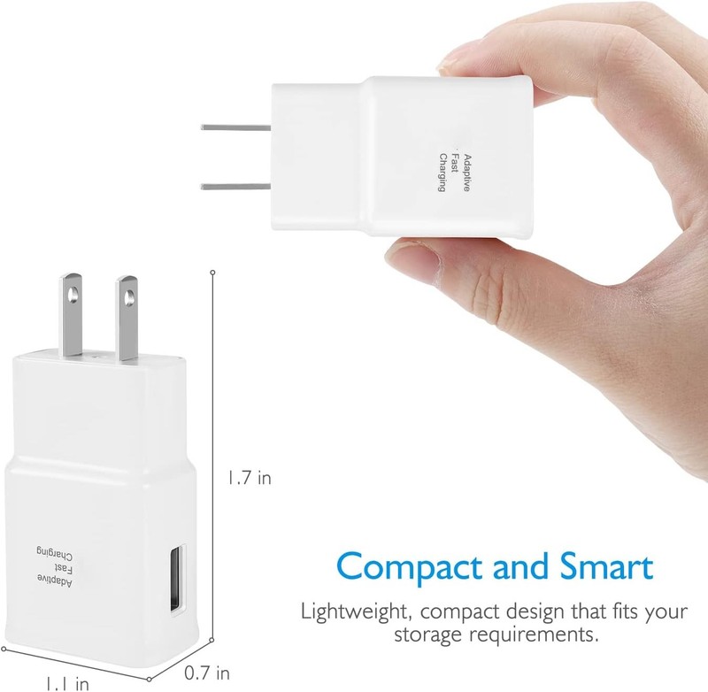 USB Wall Charger Fast Adapter Block Charging Cube Brick Box For Samsung Android gallery