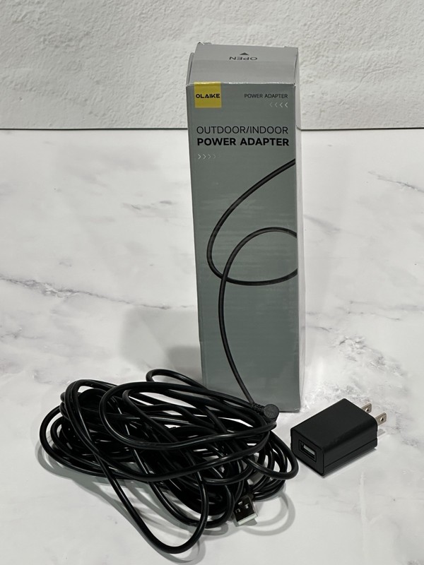 OLAIKE 16 ft/5m Charge Cable for RING Stick Up Battery