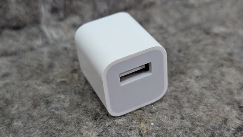 🔥New Genuine OEM Apple A1385 5W USB Travel Power Adapter Cube Charger + Cables gallery