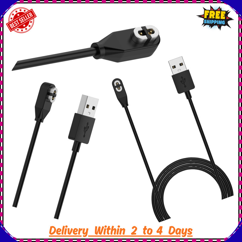 USB Magnetic Charging Cable Cord for After-Shokz Aeropex Open Run/Comm Headphone