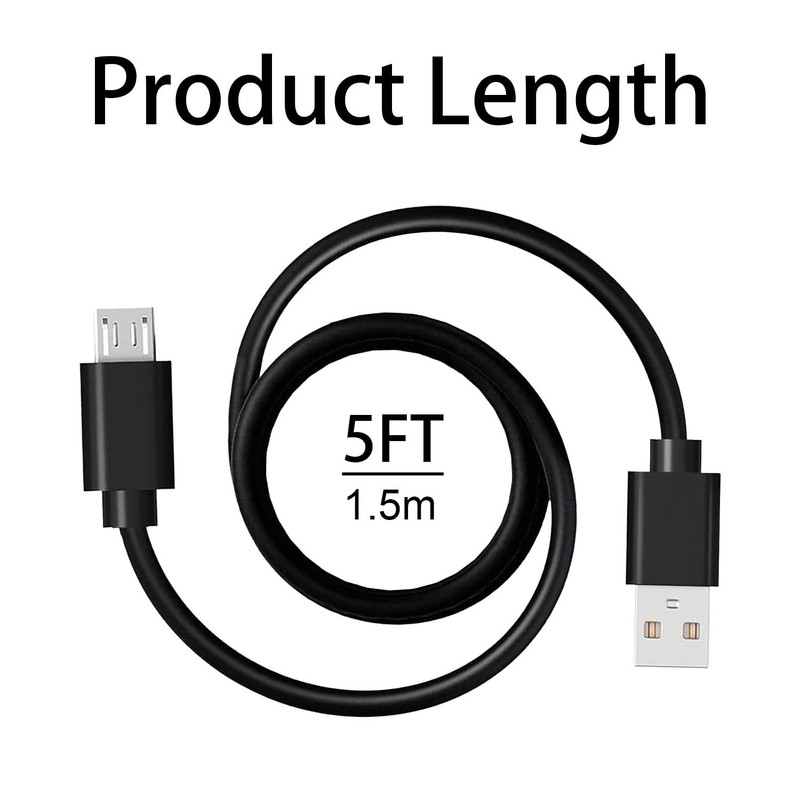 Goffeu 5FT Micro USB Charger Cable Compatible with Roku Streaming Stick gallery