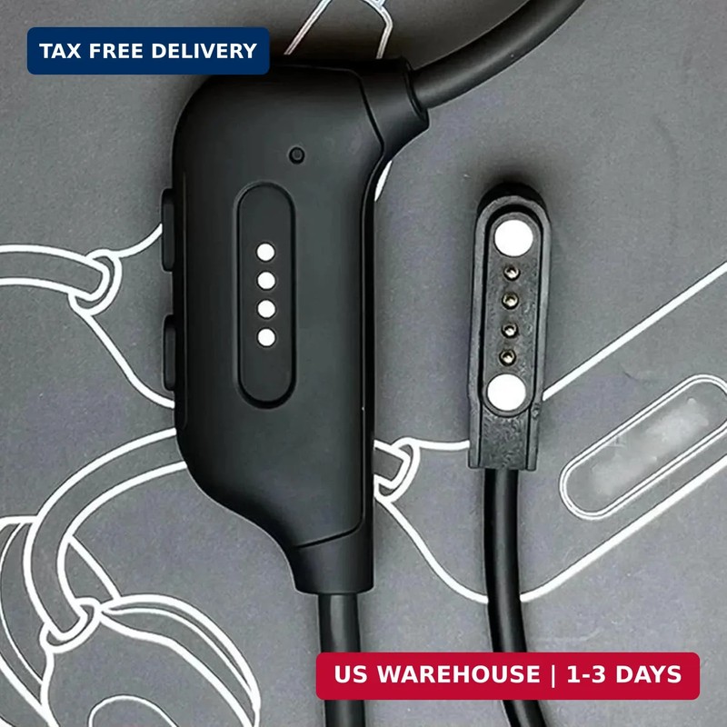 Charging Cable for Bone Conduction Headphone, 4-pin Charger Fit for Dnniakm X7 P gallery