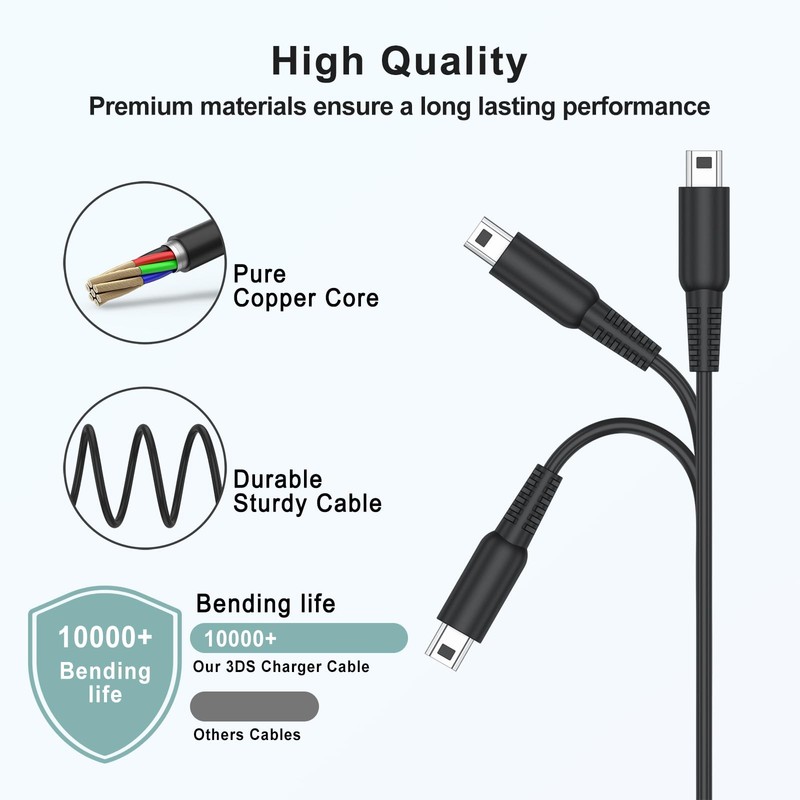 USB Type-C Charging Cable Adapter 5.9 inch 1 Pack Nintendo 3DS/2DS/DSi Not gallery