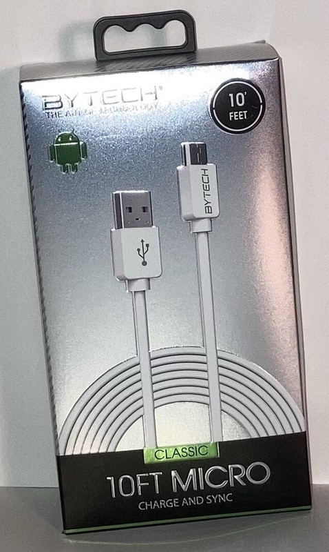 charge and sync classic 10 ft micro for android