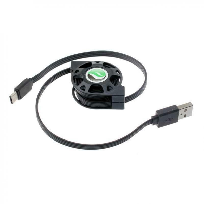 Google Pixel 2 3 3a 4 XL - USB CABLE RETRACTABLE TYPE-C CHARGER POWER CORD USB-C gallery