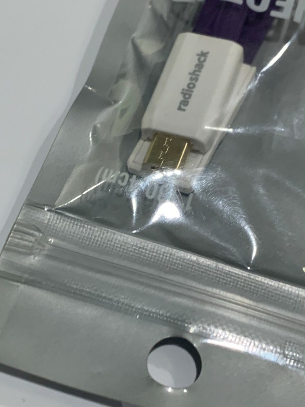 12-Inch Micro USB Cable USB-A Male to Micro USB Male, Purple, with Magnetic Ends gallery