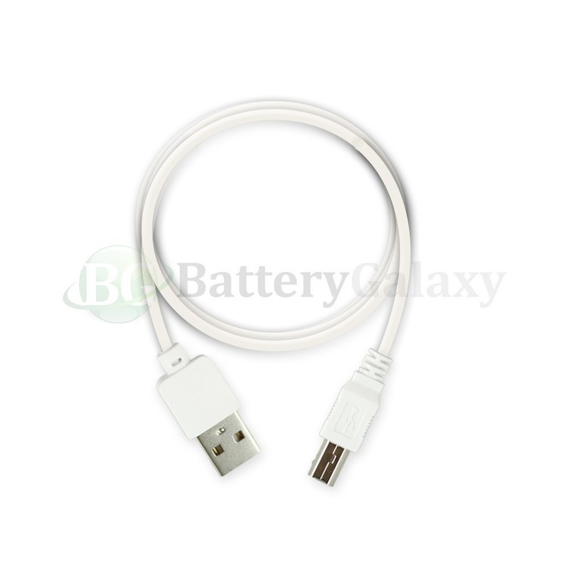 6Ft USB 2.0 High Speed Type A Male to Type B Male Printer Scanner Cable Cord WHT gallery