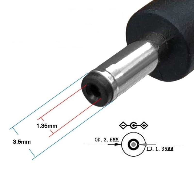 USB to DC3.5mm Cable 3ft, 5V Power Cord 1 Meter USB to DC 3.5mm x 1.35mm Barr... gallery