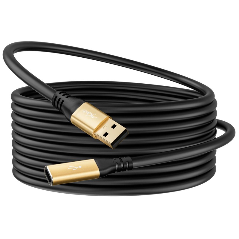 USB C Female to USB A Cable 20FT, Extra Long 2.0 A to C Female Cord Adapter, …