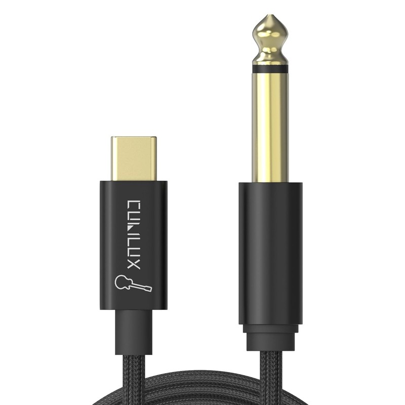 USB C Guitar Audio Lead