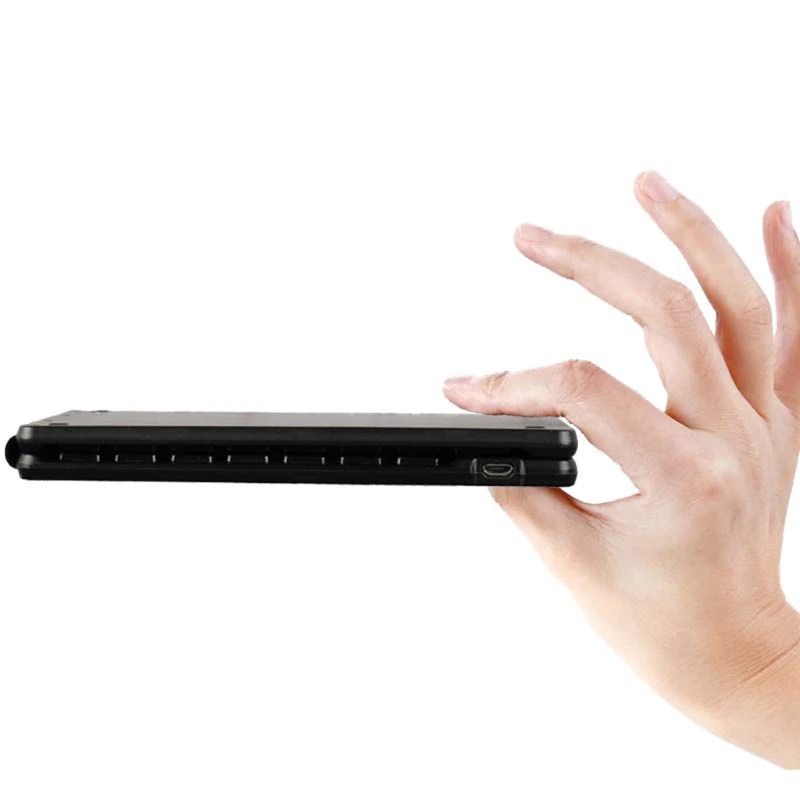 For TCL 60/60R/SE/NxtPaper - Wireless Keyboard Folding Rechargeable Portable gallery