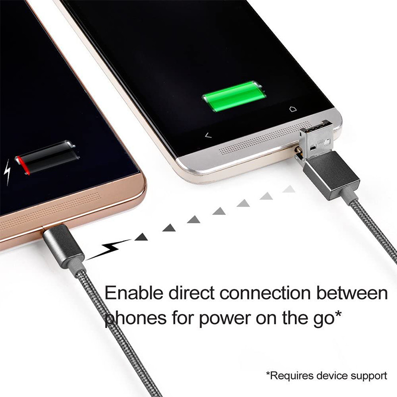 Silverstone CPU02C 2 in 1 Micro-USB Combo USB-A to Micro-B Cable gallery