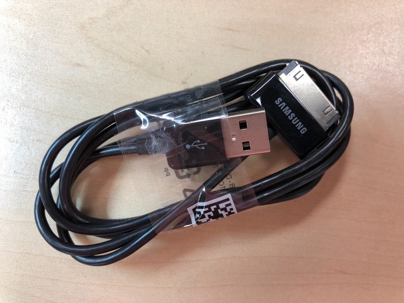 OEM Samsung Galaxy Tab USB 30 Pin Data Cable Wide Cable for older Tab Tablets