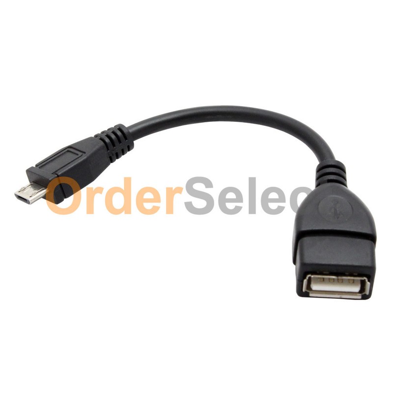 3 NEW USB Micro B to A OTG Cable for Samsung Galaxy S5 S6 S7 Edge Plus Active gallery