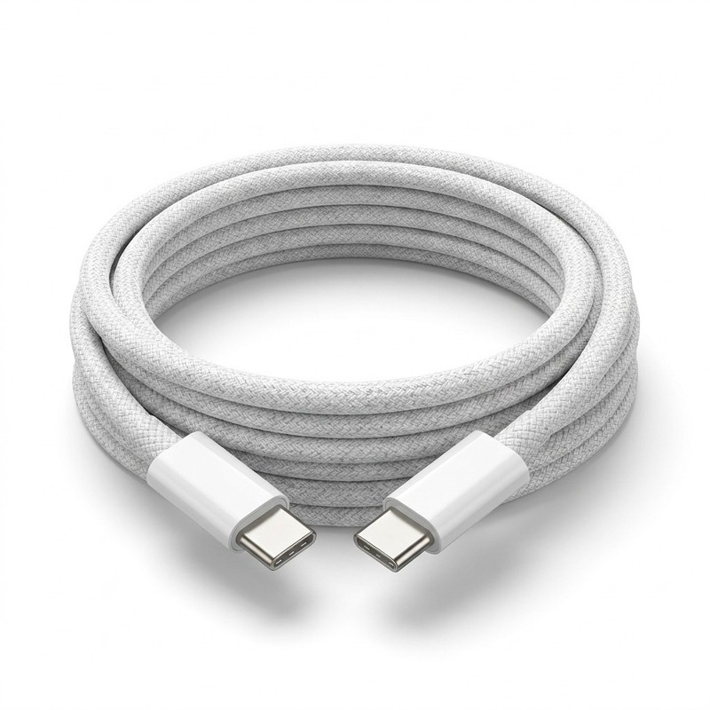 60W USB-C to USB-C Fast Charging Cable PD Braided iPhone 15 16 Samsung iPad gallery