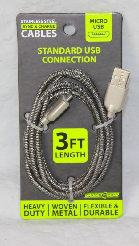 UNBRANDED STANDARD USB CONNECTION CABLES (3FT LENGTH) (G111159-1 J G3-B) #4