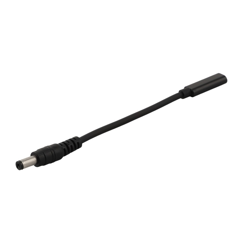 USB C Female Input Cable for Starlink For Mini DC 5.5x2.1mm 15cm Black gallery