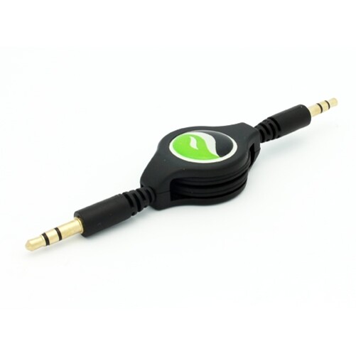 For Samsung Galaxy A05/A04e/A03s – Retractable Aux Cable 3.5mm Adapter Car