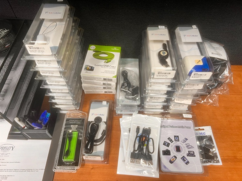 40 + Large Lot of Micro USB Cable Cords Chargers Accessories NEW