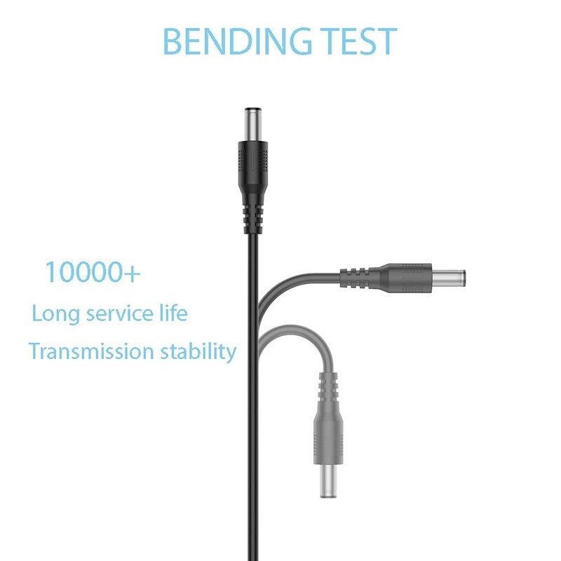 USB to DC 5V Power Cord, Universal DC 5.5x2.1mm Cable with 8 Connectors gallery