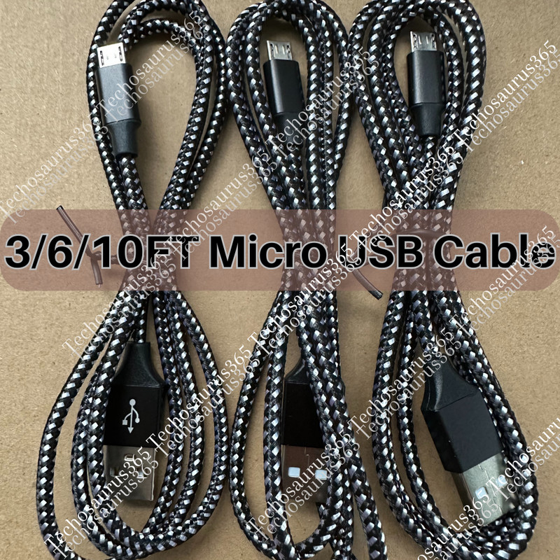 1/3 Pack Micro USB Fast Charging Cable For LG, Motorola, Samsung Android Phones